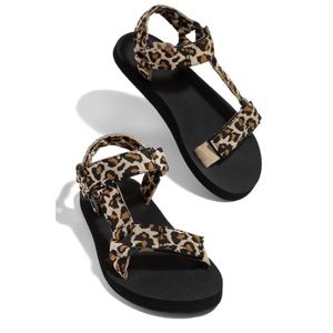 Leopard Sandals